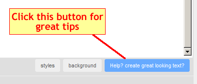 * Creating Great Looking Text and Well-Behaved Pages on your Sitebuilder Website (Update)